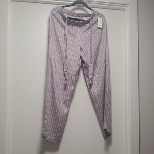 Alfani Soft Purple Striped Garment